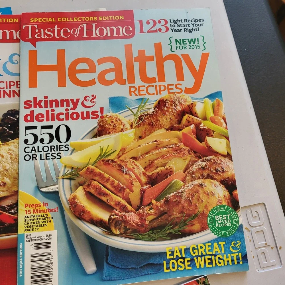 Healthy Cookbook Lot Keto Air Fryer Diet Weight Loss Taste of‎ Home Recipes